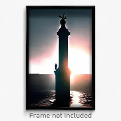 Pixel Art Poster - Dramatic Post (8 Bit Psychedelic Trippy Video Game Print)
