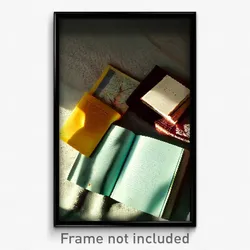 Pixel Art Poster - Negligible Book (8 Bit Psychedelic Trippy Video Game Print)