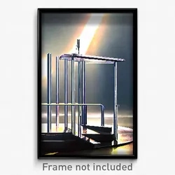 Pixel Art Poster - Clear Pulpit (8 Bit Psychedelic Trippy Video Game Print)