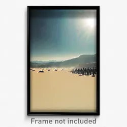 Pixel Art Poster - Pristine Battlefield (8 Bit Psychedelic Video Game Print)