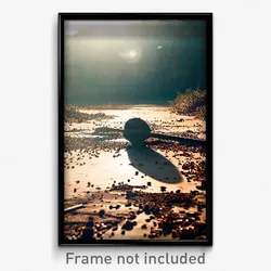 Pixel Art Poster - Abandoned Heath (8 Bit Psychedelic Trippy Video Game Print)