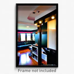 Pixel Art Poster - Great Entertainment Room (8 Bit Psychedelic Video Game Print)