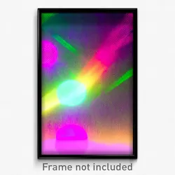 Pixel Art Poster - Vivid Esplande (8 Bit Psychedelic Trippy Video Game Print)