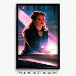 Pixel Art Poster - Gracious Pallisade (8 Bit Psychedelic Video Game Print)