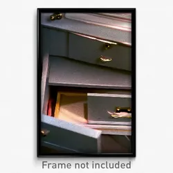 Pixel Art Poster - Dreary Drawer (8 Bit Psychedelic Trippy Video Game Print)