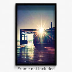Pixel Art Poster - Meager Gallery (8 Bit Psychedelic Trippy Video Game Print)