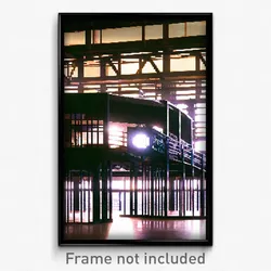 Pixel Art Poster - Steel Austin (8 Bit Psychedelic Trippy Video Game Print)