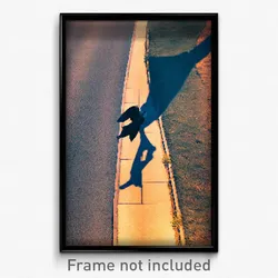 Pixel Art Poster - Candid Path (8 Bit Psychedelic Trippy Weird Video Game Print)
