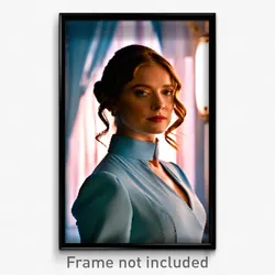 Pixel Art Poster - Elegant Bailey (8 Bit Psychedelic Trippy Video Game Print)