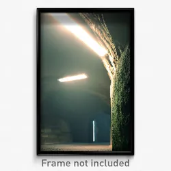 Pixel Art Poster - Underground Demesne (8 Bit Psychedelic Video Game Print)