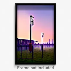 Pixel Art Poster - Tidy Stockade (8 Bit Psychedelic Trippy Video Game Print)
