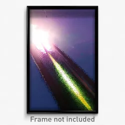 Pixel Art Poster - Spotted Mooring (8 Bit Psychedelic Trippy Video Game Print)