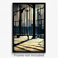 Pixel Art Poster - Stimulating Stockade (8 Bit Psychedelic Video Game Print)
