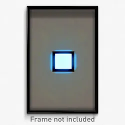 Pixel Art Poster - Square Well (8 Bit Psychedelic Trippy Weird Video Game Print)