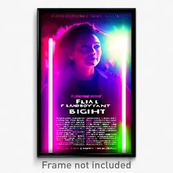Pixel Art Poster - Flamboyant Bight (8 Bit Psychedelic Trippy Video Game Print)