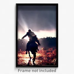 Pixel Art Poster - Wild Darkness (8 Bit Psychedelic Trippy Video Game Print)
