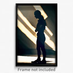 Pixel Art Poster - Monumental Shadow (8 Bit Psychedelic Trippy Video Game Print)