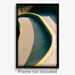 Pixel Art Poster - Thick Ramp (8 Bit Psychedelic Trippy Weird Video Game Print)