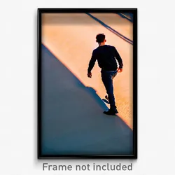 Pixel Art Poster - Outstanding Switchback (8 Bit Psychedelic Video Game Print)