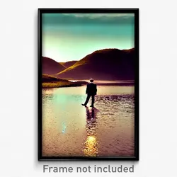 Pixel Art Poster - Coarse Firth (8 Bit Psychedelic Trippy Video Game Print)