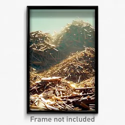 Pixel Art Poster - Tremendous Heap (8 Bit Psychedelic Trippy Video Game Print)
