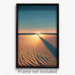 Pixel Art Poster - Deadly Sands (8 Bit Psychedelic Trippy Video Game Print)