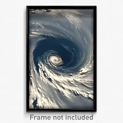 Pixel Art Poster - Noted Hurricane (8 Bit Psychedelic Trippy Video Game Print)
