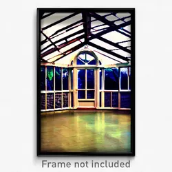 Pixel Art Poster - Hard To Find Conservatory (8 Bit Video Game Print)