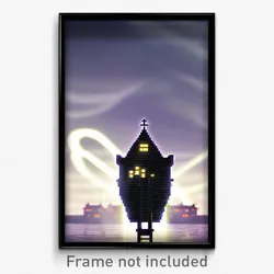 Pixel Art Poster - Infinite Madhouse (8 Bit Psychedelic Trippy Video Game Print)
