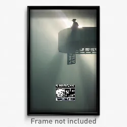 Pixel Art Poster - Smoggy Chute (8 Bit Psychedelic Trippy Video Game Print)