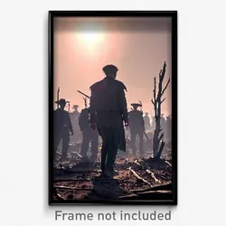 Pixel Art Poster - Barren Muster (8 Bit Psychedelic Trippy Video Game Print)