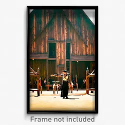 Pixel Art Poster - Fabulous Stockade (8 Bit Psychedelic Trippy Video Game Print)
