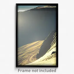 Pixel Art Poster - Tall Crater (8 Bit Psychedelic Trippy Weird Video Game Print)