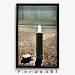 Pixel Art Poster - Concrete Beacon (8 Bit Psychedelic Trippy Video Game Print)
