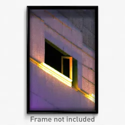 Pixel Art Poster - Strange Parapet (8 Bit Psychedelic Trippy Video Game Print)