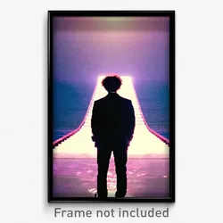 Pixel Art Poster - Pure Channel (8 Bit Psychedelic Trippy Video Game Print)