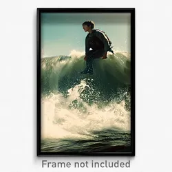 Pixel Art Poster - Tremendous Runoff (8 Bit Psychedelic Trippy Video Game Print)