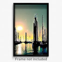 Pixel Art Poster - Remarkable Marina (8 Bit Psychedelic Trippy Video Game Print)