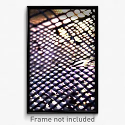 Pixel Art Poster - Rubbery Grate (8 Bit Psychedelic Trippy Video Game Print)