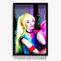 Pixel Art Poster - Plush Arm (8 Bit Psychedelic Trippy Weird Video Game Print)