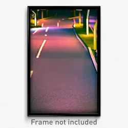 Pixel Art Poster - Well Made Lane (8 Bit Psychedelic Trippy Video Game Print)