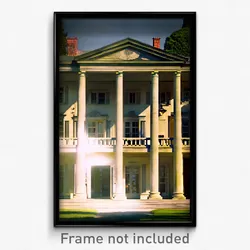 Pixel Art Poster - Grand Parsonage (8 Bit Psychedelic Trippy Video Game Print)
