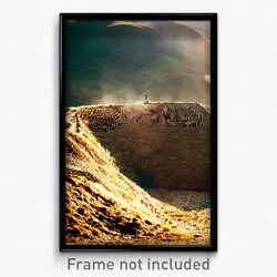 Pixel Art Poster - Dry Motte (8 Bit Psychedelic Trippy Weird Video Game Print)