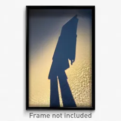 Pixel Art Poster - Standard Shadow (8 Bit Psychedelic Trippy Video Game Print)