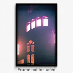Pixel Art Poster - Zealous Isthmus (8 Bit Psychedelic Trippy Video Game Print)