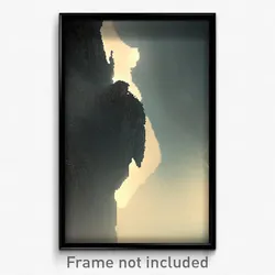 Pixel Art Poster - Gregarious Abyss (8 Bit Psychedelic Trippy Video Game Print)