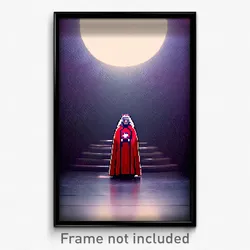 Pixel Art Poster - Negligible Vicarge (8 Bit Psychedelic Video Game Print)