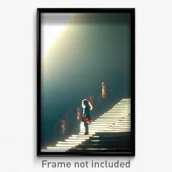Pixel Art Poster - Little Remains (8 Bit Psychedelic Trippy Video Game Print)
