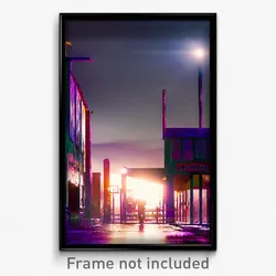 Pixel Art Poster - Musty Dell (8 Bit Psychedelic Trippy Weird Video Game Print)
