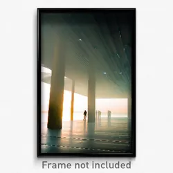 Pixel Art Poster - Stunning Meeting Place (8 Bit Psychedelic Video Game Print)